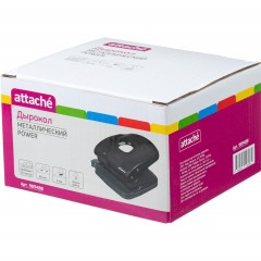 Дырокол Attache Power до 30л., металл., чёрный Дырокол Attache Power до 30л., металл., чёрный - фото 3