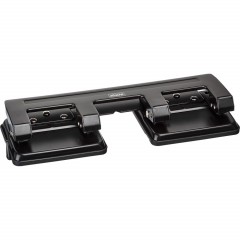 Дырокол Attache на 4 отверстия, до 15 листов, металл, черный Дырокол Attache на 4 отверстия, до 15 листов, металл, черный - фото 3