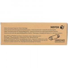 Тонер-картридж Xerox 106R03483 жел. для Phaser 6510 / WC 6515 Тонер-картридж Xerox 106R03483 жел. для Phaser 6510 / WC 6515 - фото 2