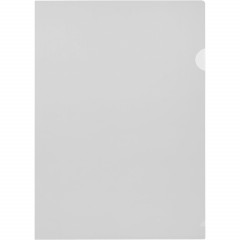 Папка уголок Attache Economy 100мкм OfficeSET прозрачный, 100шт/уп - фото 2