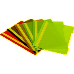 Скоросшиватель пластиковый A4 100/120, синий, 10шт/уп - фото 5