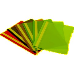 Скоросшиватель пластиковый A4 100/120, желтый, 10шт/уп - фото 5