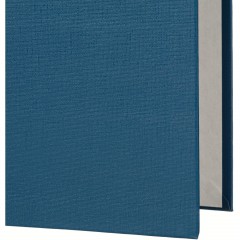 Папка-регистратор 80 мм Attache , синий Экономи,ПБП1,карм.кор - фото 3