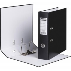 Папка-регистратор 80 мм Attache , черный Экономи,ПБП1,карм.кор Папка-регистратор 80 мм Attache , черный Экономи,ПБП1,карм.кор - фото 2