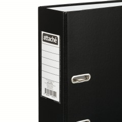 Папка-регистратор 80 мм Attache , черный Экономи,ПБП1,карм.кор Папка-регистратор 80 мм Attache , черный Экономи,ПБП1,карм.кор - фото 5