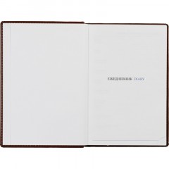 Ежедневник недатированный коричн, А5, 148x218, 352стр, Agenda - фото 10
