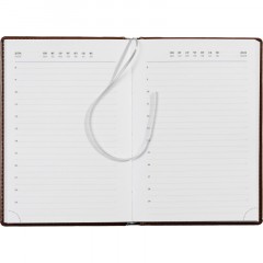 Ежедневник недатированный коричн, А5, 148x218, 352стр, Agenda - фото 21