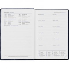 Ежедневник недатированный синий, А5, 148x218, 352стр, Agenda Ежедневник недатированный синий, А5, 148x218, 352стр, Agenda - фото 12