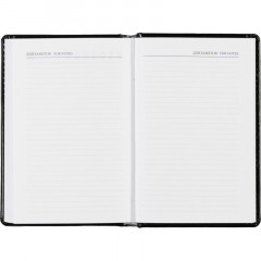Ежедневник недатированный черн, А6, 100x150, 320стр, Agenda Ежедневник недатированный черн, А6, 100x150, 320стр, Agenda - фото 20