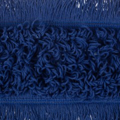 Насадка МОП плоский 40х13см ухо+карман хлопок синий CN3065 - фото 3