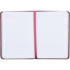 Ежедневник недатированный A6+, 136л, SIDNEY NEBRASKA бордовый 3-496/01 - фото 3