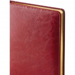 Ежедневник недатированный A6+, 136л, SIDNEY NEBRASKA бордовый 3-496/01 - фото 5
