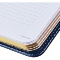 Ежедневник недатированный A6+, 136л, SIDNEY NEBRASKA синий 3-496/04 - фото 6