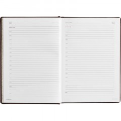 Ежедневник недатированный А5+, 136л, VELVET бордовый  3-115/02 - фото 18