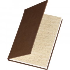 Ежедневник недатированный А5+, 136л, VELVET коричневый  3-115/03 - фото 8