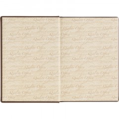 Ежедневник недатированный А5+, 136л, VELVET коричневый  3-115/03 - фото 9