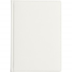 Ежедневник недатированный А5+, 136л, VELVET белый  3-115/23 - фото 4