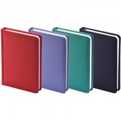 Ежедневник недатированный A6+, 136л, VELVET красный 3-495/10 - фото 5