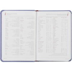 Ежедневник недатированный A6+, 136л, VELVET сиреневый 3-495/11 - фото 15