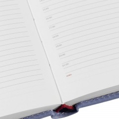 Ежедневник недатированный A6+, 136л, VELVET сиреневый 3-495/11 - фото 20