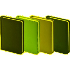 Ежедневник недатированный A6+, 136л, VELVET  темно-синий navy 3-495/16 - фото 2