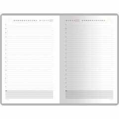 Ежедневник недатированный А5 Mercury темно-синий 272 стр. 3-435/08 - фото 4