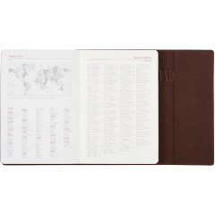 Ежедневник недатированный А5, 176л, с магн. клапаном, WALTZ, борд 3-543/03 - фото 2