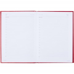 Ежедневник недатированный А5+, 136л,  IDEAL NEW   красный  3-122/06 - фото 3