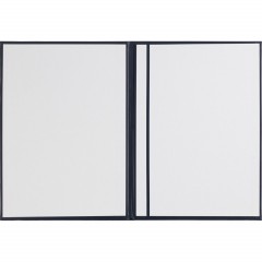 Папка адресная с ВИНЬЕТКОЙ бумвинил с поролоном синяя Папка адресная с ВИНЬЕТКОЙ бумвинил с поролоном синяя - фото 2