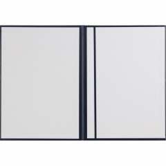 Папка адресная без тиснения бумвинил с поролоном синяя Папка адресная без тиснения бумвинил с поролоном синяя - фото 2