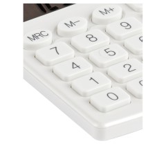 Калькулятор настольный Eleven SDC-810NR-WH, 10 разрядов, двойное питание, 127*105*21мм, белый Калькулятор настольный Eleven SDC-810NR-WH, 10 разрядов, двойное питание, 127*105*21мм, белый - фото 6