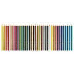 Карандаши цветные Faber-Castell "Замок", 36цв., шестигр., заточ., картон, европодвес Карандаши цветные Faber-Castell "Замок", 36цв., шестигр., заточ., картон, европодвес - фото 2
