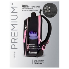 Ранец Berlingo Expert Next "Hello gorgeous" 38*28*15см, 2 отделения, 2 кармана, анатомическая спинка - фото 3