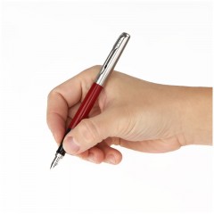 Ручка перьевая Parker "Jotter Originals Red Chrome CT" синяя, 0,8мм, подарочная упаковка Ручка перьевая Parker "Jotter Originals Red Chrome CT" синяя, 0,8мм, подарочная упаковка - фото 6