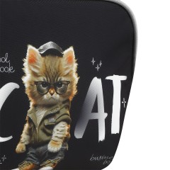 Ранец ArtSpace Junior "Cat on black" 37*28*21см, 1 отделение, 3 кармана, анатомическая спинка Ранец ArtSpace Junior "Cat on black" 37*28*21см, 1 отделение, 3 кармана, анатомическая спинка - фото 5