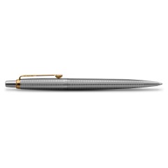 Ручка шариковая Parker "Jotter 70th Stainless Steel GT" синяя, 1,0мм, кнопочн., подарочная упаковка Ручка шариковая Parker "Jotter 70th Stainless Steel GT" синяя, 1,0мм, кнопочн., подарочная упаковка - фото 2