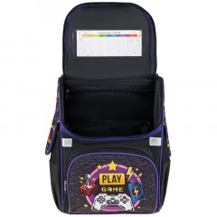 Ранец ArtSpace Junior "Play Game" 37*28*21см, 1 отделение, 3 кармана, анатомическая спинка Ранец ArtSpace Junior "Play Game" 37*28*21см, 1 отделение, 3 кармана, анатомическая спинка - фото 5