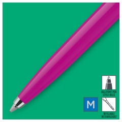 Ручка шариковая Parker "Jotter Magenta CT" синяя, 1,0мм, кнопочн., пластик. корпус, блистер Ручка шариковая Parker "Jotter Magenta CT" синяя, 1,0мм, кнопочн., пластик. корпус, блистер - фото 3