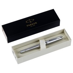 Ручка перьевая Parker "Urban Metro Metallic CT" синяя, 0,8мм, подарочная упаковка Ручка перьевая Parker "Urban Metro Metallic CT" синяя, 0,8мм, подарочная упаковка - фото 5