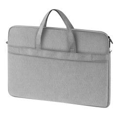 Сумка для ноутбука 15,6" F?rst "Modern Style", полиэстер, серый, мягкий подклад, внешнее отделение