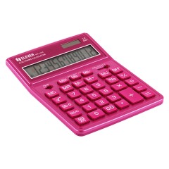 Калькулятор настольный Eleven SDC-444X-PK, 12 разрядов, двойное питание, 155*204*33мм, розовый Калькулятор настольный Eleven SDC-444X-PK, 12 разрядов, двойное питание, 155*204*33мм, розовый - фото 5