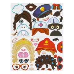 Игра развивающая на магнитах ТРИ СОВЫ "Забавные персонажи", 65 эл. - фото 5