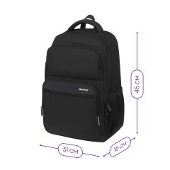 Рюкзак Berlingo City "Intelligent" 45*31*16см, 1 отделение, 5 карманов, эргономическая спинка - фото 3