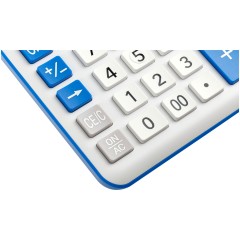 Калькулятор настольный Eleven CDC-120-WH/NV, 12 разрядов, двойное питание, 155*206*38мм, белый/темно-синий Калькулятор настольный Eleven CDC-120-WH/NV, 12 разрядов, двойное питание, 155*206*38мм, белый/темно-синий - фото 5