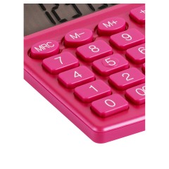 Калькулятор настольный Eleven SDC-810NR-PK, 10 разрядов, двойное питание, 127*105*21мм, розовый Калькулятор настольный Eleven SDC-810NR-PK, 10 разрядов, двойное питание, 127*105*21мм, розовый - фото 6