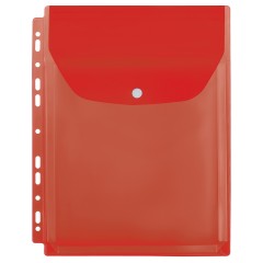 Папка-вкладыш с перфорацией на кнопке OfficeSpace А4, ПВХ, 180мкм, расширяющаяся до 250л., цветная, ассорти Папка-вкладыш с перфорацией на кнопке OfficeSpace А4, ПВХ, 180мкм, расширяющаяся до 250л., цветная, ассорти - фото 2
