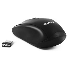 Мышь беспроводная Sven RX-305, черный, 3btn+Roll Мышь беспроводная Sven RX-305, черный, 3btn+Roll - фото 2