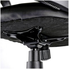 Кресло игровое Helmi HL-S02 "Virage", экокожа/ткань черная - фото 8