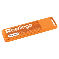 Грифели для механических карандашей Berlingo, 12шт., 0,5мм, 2B - фото 4