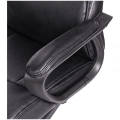 Кресло руководителя Helmi HL-Е28 "Approved", экокожа черная Кресло руководителя Helmi HL-Е28 "Approved", экокожа черная - фото 5
